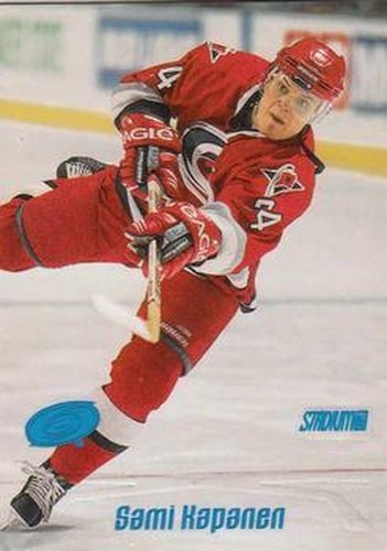 #134 Sami Kapanen - Carolina Hurricanes - 1999-00 Stadium Club Hockey