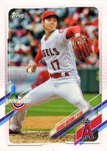 #134 Shohei Ohtani - Los Angeles Angels - 2021 Topps Opening Day Baseball
