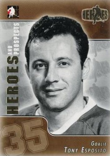 #134 Tony Esposito - Houston Apollos - 2004-05 In The Game Heroes and Prospects Hockey