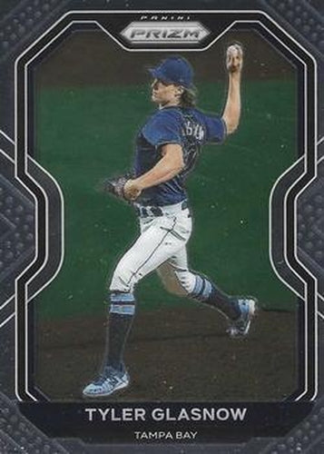 #134 Tyler Glasnow - Tampa Bay Rays - 2021 Panini Prizm Baseball