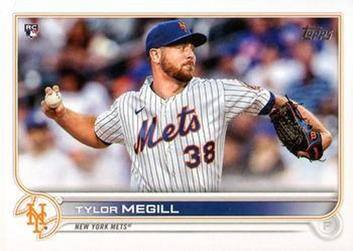 #134 Tylor Megill - New York Mets - 2022 Topps Baseball