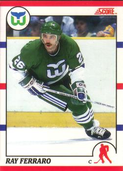 #134 Ray Ferraro - Hartford Whalers - 1990-91 Score Canadian Hockey