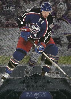 #134 Rick Nash - Columbus Blue Jackets - 2007-08 Upper Deck Black Diamond Hockey