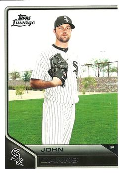 #134 John Danks - Chicago White Sox - 2011 Topps Lineage Baseball