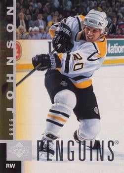 #134 Greg Johnson - Pittsburgh Penguins - 1997-98 Upper Deck Hockey