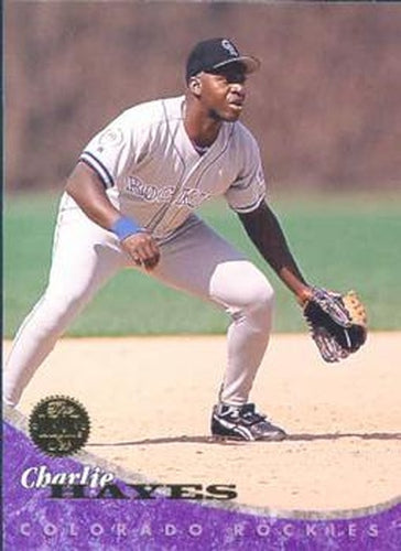 #134 Charlie Hayes - Colorado Rockies - 1994 Leaf Baseball
