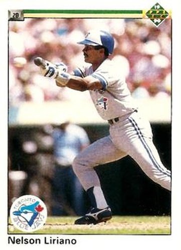 #134 Nelson Liriano - Toronto Blue Jays - 1990 Upper Deck Baseball