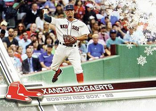 #HMW134 Xander Bogaerts - Boston Red Sox - 2017 Topps Holiday Baseball