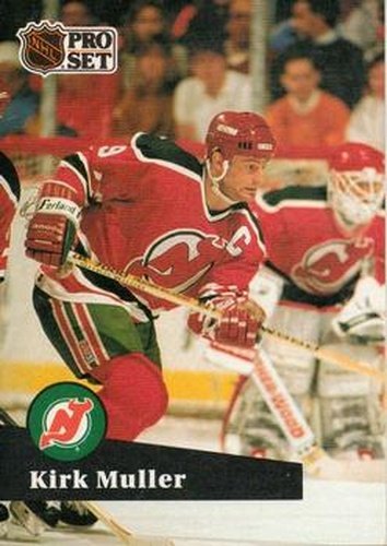 #134 Kirk Muller - 1991-92 Pro Set Hockey