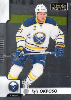 #134 Kyle Okposo - Buffalo Sabres - 2017-18 O-Pee-Chee Platinum Hockey