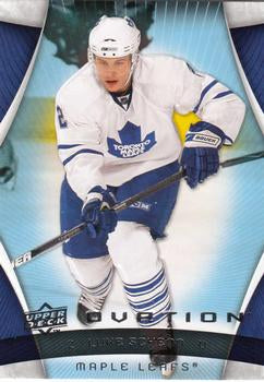 #134 Luke Schenn - Toronto Maple Leafs - 2009-10 Upper Deck Ovation Hockey