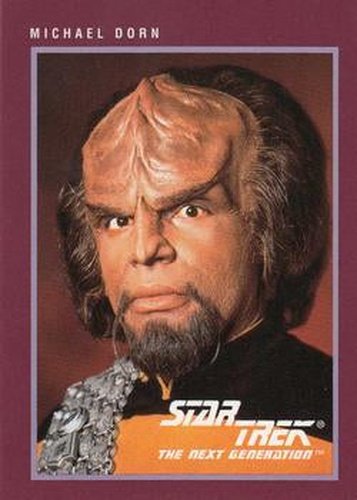 #134 Michael Dorn - 1991 Impel Star Trek 25th Anniversary