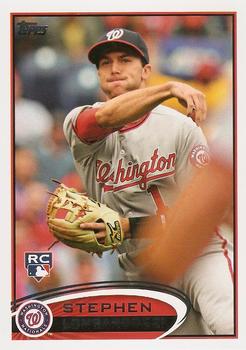 #134 Steve Lombardozzi - Washington Nationals - 2012 Topps Baseball