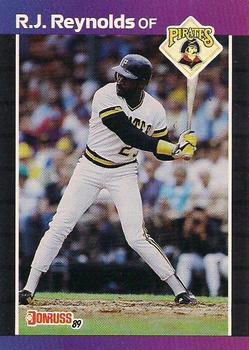 #134 R.J. Reynolds - Pittsburgh Pirates - 1989 Donruss Baseball