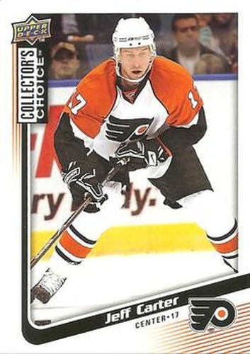 #134 Jeff Carter - Philadelphia Flyers - 2009-10 Collector's Choice Hockey