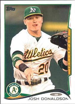 #134a Josh Donaldson - Oakland Athletics - 2014 Topps Baseball