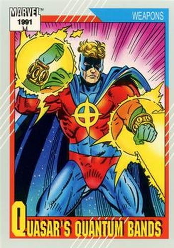 #135 Quasar's Quantum Bands - 1991 Impel Marvel Universe Series II