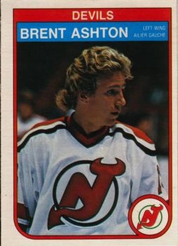 #135 Brent Ashton - New Jersey Devils - 1982-83 O-Pee-Chee Hockey