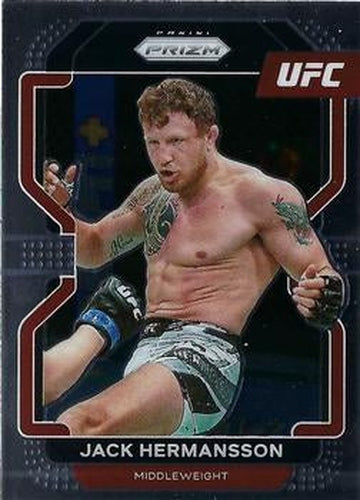 #135 Jack Hermansson - 2022 Panini Prizm UFC MMA