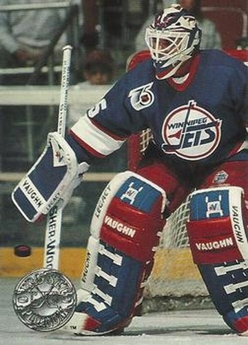 #135 Bob Essensa - Winnipeg Jets - 1991-92 Pro Set Platinum Hockey