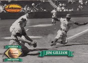 #135 Jim Gilliam - Brooklyn Dodgers - 1993 Ted Williams Baseball