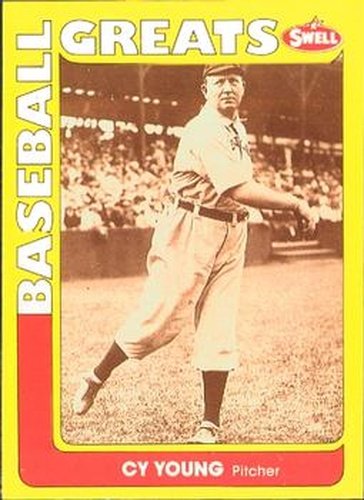 #135 Cy Young - Cleveland Indians - 1991 Swell Baseball Greats