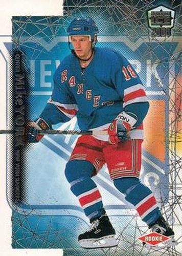 #135 Mike York - New York Rangers - 1999-00 Pacific Dynagon Ice Hockey