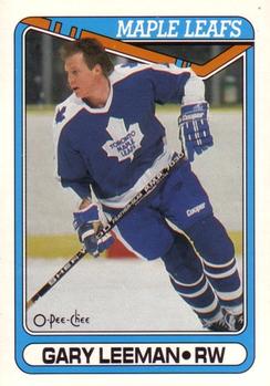#135 Gary Leeman - Toronto Maple Leafs - 1990-91 O-Pee-Chee Hockey