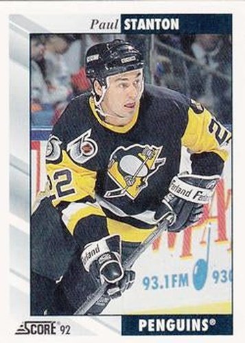 #135 Paul Stanton - Pittsburgh Penguins - 1992-93 Score USA Hockey