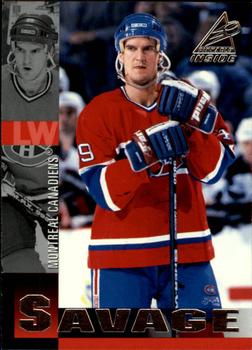 #135 Brian Savage - Montreal Canadiens - 1997-98 Pinnacle Inside Hockey