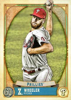 #135 Zack Wheeler - Philadelphia Phillies - 2021 Topps Gypsy Queen Baseball
