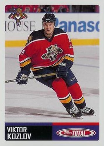 #135 Viktor Kozlov - Florida Panthers - 2002-03 Topps Total Hockey