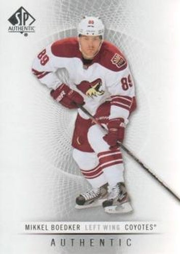 #135 Mikkel Boedker - Phoenix Coyotes - 2012-13 SP Authentic Hockey