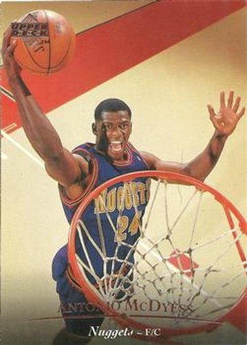 #135 Antonio McDyess - Denver Nuggets - 1995-96 Upper Deck Basketball