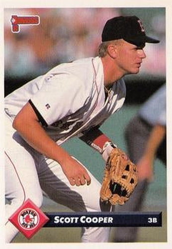 #135 Scott Cooper - Boston Red Sox - 1993 Donruss Baseball