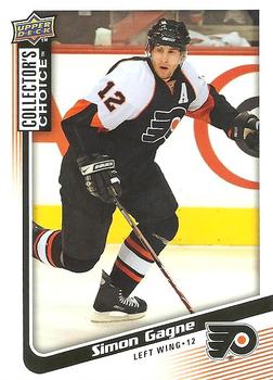 #135 Simon Gagne - Philadelphia Flyers - 2009-10 Collector's Choice Hockey