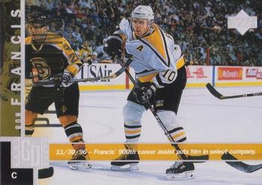 #135 Ron Francis - Pittsburgh Penguins - 1997-98 Upper Deck Hockey