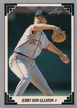 #135 Jerry Don Gleaton - Detroit Tigers - 1991 Leaf Baseball