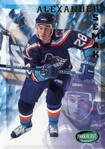#135 Alexander Semak - New York Islanders - 1995-96 Parkhurst International Hockey