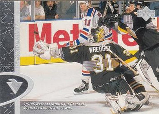 #135 Ken Wregget - Pittsburgh Penguins - 1996-97 Upper Deck Hockey