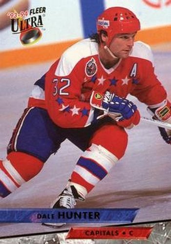 #135 Dale Hunter - Washington Capitals - 1993-94 Ultra Hockey