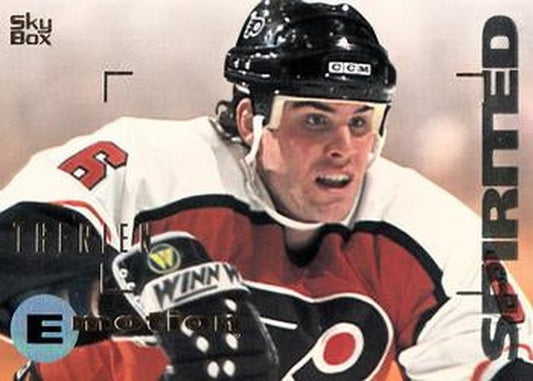 #135 Chris Therien - Philadelphia Flyers - 1995-96 SkyBox E-Motion Hockey