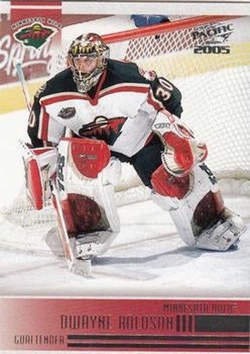 #135 Dwayne Roloson - Minnesota Wild - 2004-05 Pacific Hockey