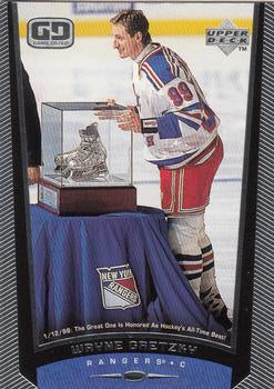 #135 Wayne Gretzky - New York Rangers - 1998-99 Upper Deck Hockey