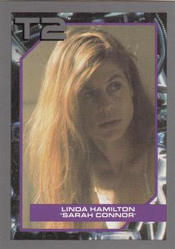 #135 Linda Hamilton - "Sarah Conner" - 1991 Impel Terminator 2