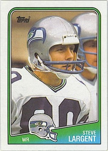 #135 Steve Largent - Seattle Seahawks - 1988 Topps Football