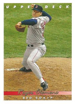 #135 Roger Clemens - Boston Red Sox - 1993 Upper Deck Baseball