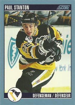 #135 Paul Stanton - Pittsburgh Penguins - 1992-93 Score Canadian Hockey