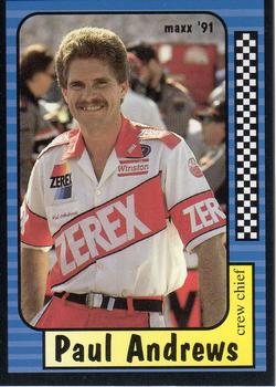 #135 Paul Andrews - AK Racing - 1991 Maxx Racing