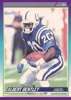 #135 Albert Bentley - Indianapolis Colts - 1990 Score Football